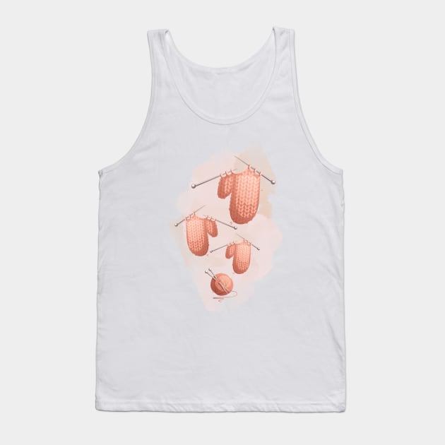 Knitting , Lovers of knitting, Knitting is my love. Sickers, shirts, mugs Tank Top by Mika Design